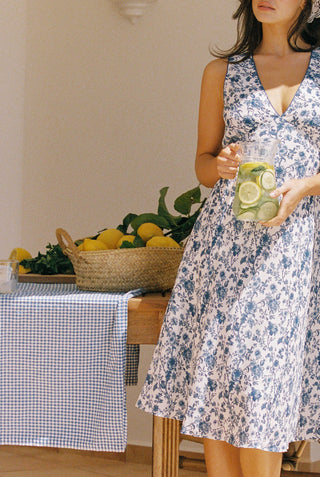 LAVIENBLEU V-NECK DRESS