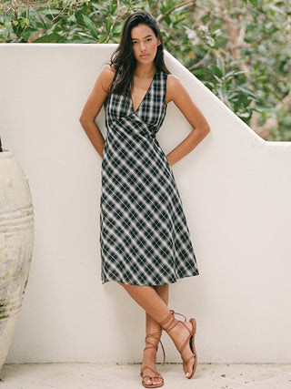 MADELEINE V-NECK DRESS