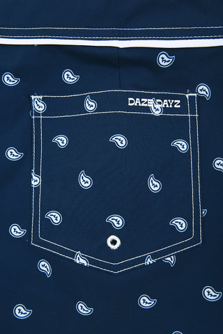 BANDANA BLUES BOARD SHORTS