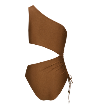 BROWNIE ONE-SHOULDER ONEPIECE