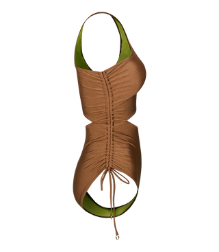 BROWNIE ONE-SHOULDER ONEPIECE