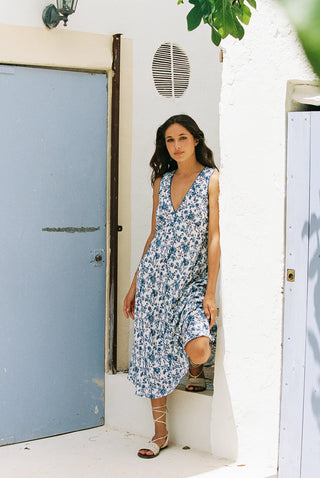 LAVIENBLEU V-NECK DRESS