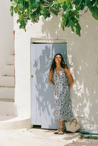 LAVIENBLEU V-NECK DRESS