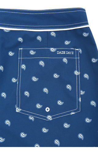 BANDANA BLUES MEN'S SWIM SHORTS