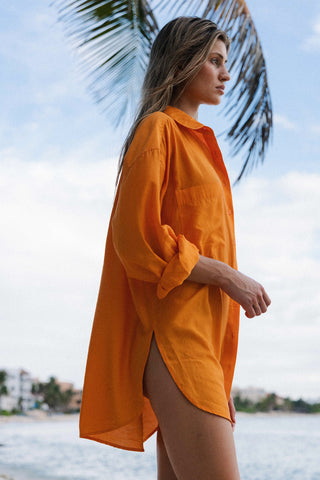 TANGELO OVERSIZED SHIRT