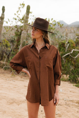 BROWNIE OVERSIZED SHIRT