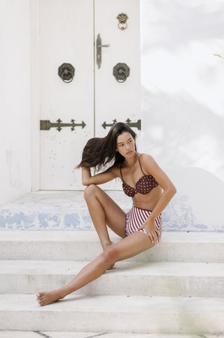 CHOCO BERRY SWIM SHORTS