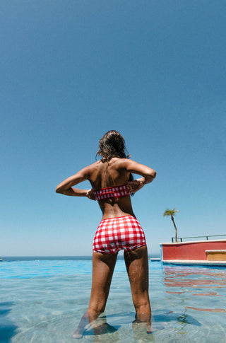 BERRY CRUSH BANDEAU TOP