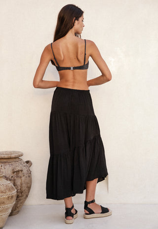 HYPNOTIC TIERED SKIRT