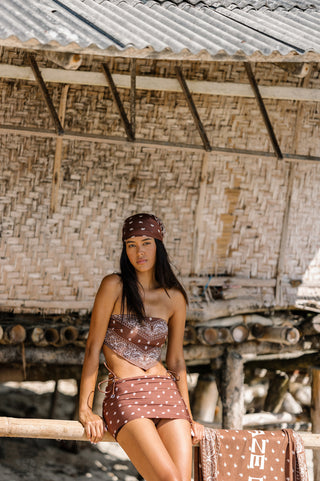 DUNE DRIFTER BANDEAU TOP