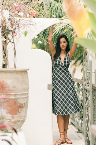 MADELEINE V-NECK DRESS