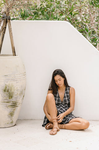 MADELEINE V-NECK DRESS