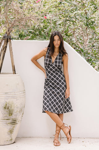MADELEINE V-NECK DRESS