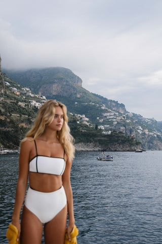 SWAN BANDEAU TOP