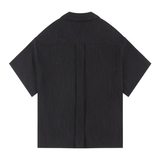 EBONY CREPE SHIRT
