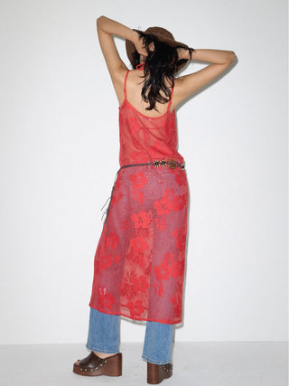 DAHONG CROCHET MAXI DRESS