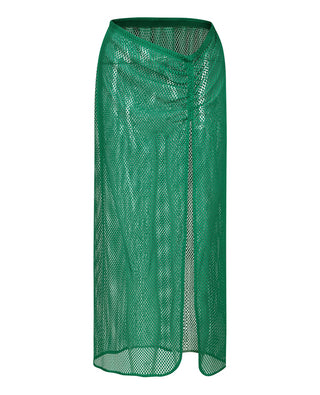 EMERALD SHEER SKIRT