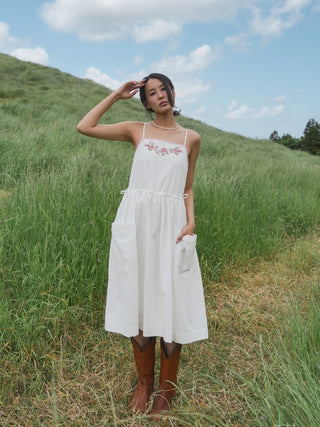 DEAR ROSE PINAFORE DRESS