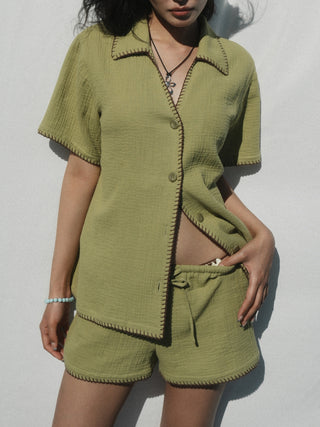 PISTACHIO SOFT SHIRT
