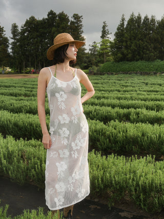 REVERIE CROCHET MAXI DRESS