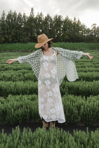 REVERIE CROCHET MAXI DRESS