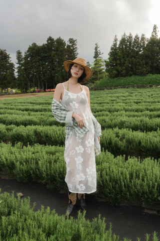 SAGE TIE-FRONT SHIRT
