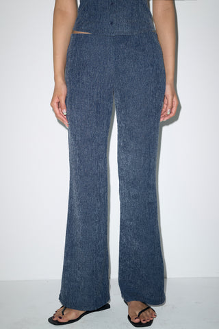 INDIGO FLARE PANTS