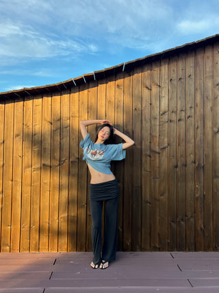 INDIGO GALLOP TEE