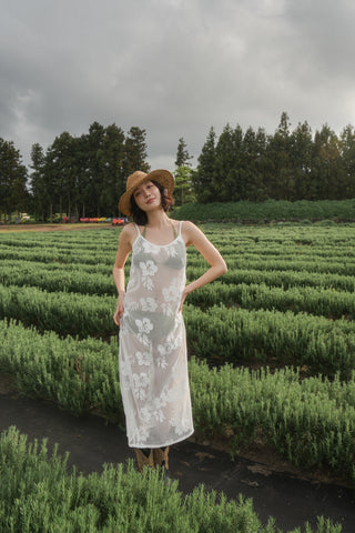 REVERIE CROCHET MAXI DRESS