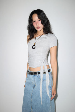 ASH ONE-SHOULDER TOP