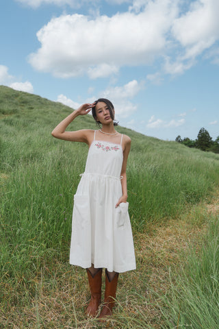 DEAR ROSE PINAFORE DRESS