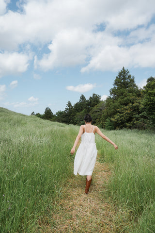 DEAR ROSE PINAFORE DRESS