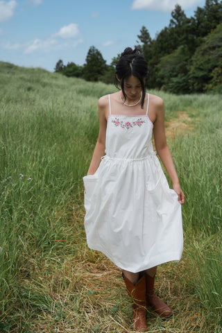 DEAR ROSE PINAFORE DRESS