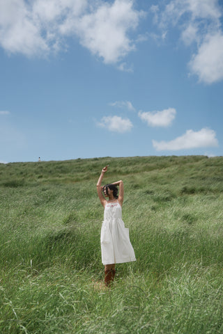DEAR ROSE PINAFORE DRESS