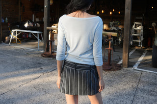 SHADOW BELTED MINI SKORT