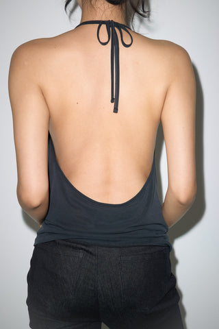 SHADOW FLOW HALTER TOP