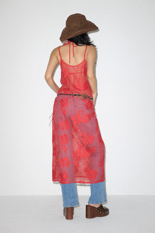 DAHONG CROCHET MAXI DRESS