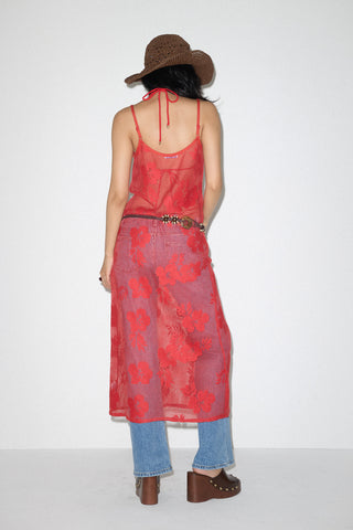 DAHONG CROCHET MAXI DRESS