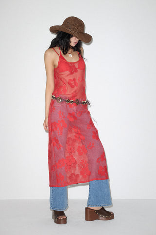 DAHONG CROCHET MAXI DRESS