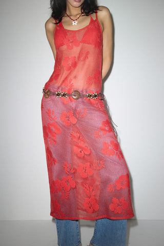 DAHONG CROCHET MAXI DRESS