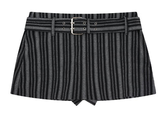 SHADOW BELTED MINI SKORT