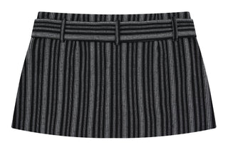 SHADOW BELTED MINI SKORT
