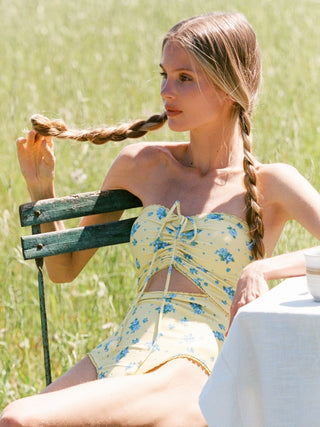 SWEET BRIAR HALTER ONEPIECE