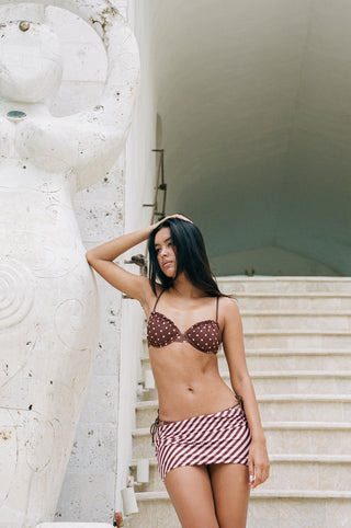 CHOCO BERRY MINI SKIRT