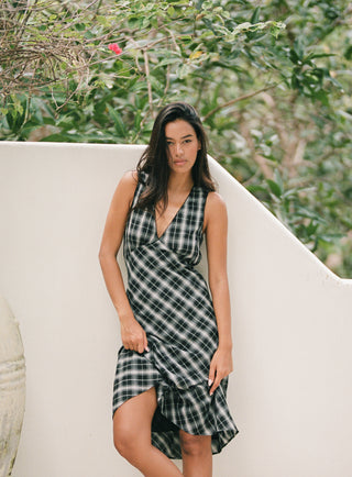 MADELEINE V-NECK DRESS