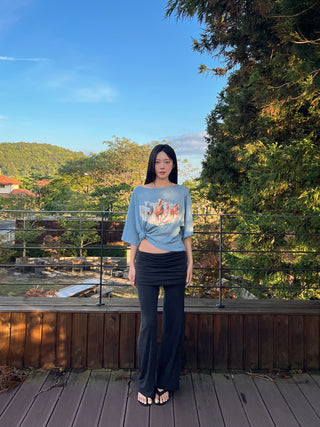 INDIGO GALLOP TEE
