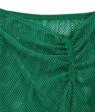 EMERALD SHEER SKIRT