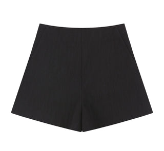 EBONY CREPE SHORTS