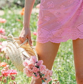 GUAVA CROCHET WRAP SKIRT